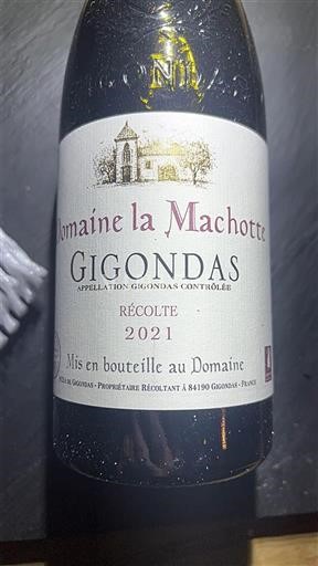 Valle del Ródano Gigondas Domaine la Machotte 2021