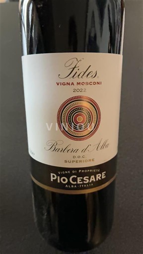 Piemonte Barbera d'Alba Pio Cesare Fides Vigna Mosconi 2022