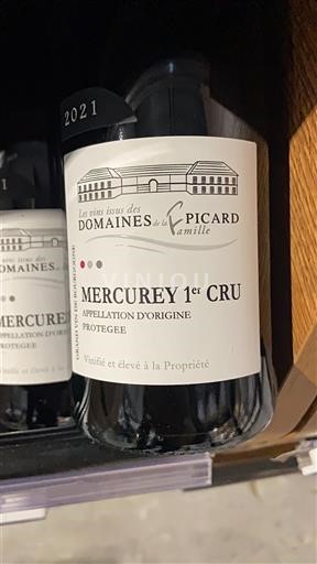 Burgundija Nespecificirano Premier Cru Domaine Domaines Famille Picard 2021