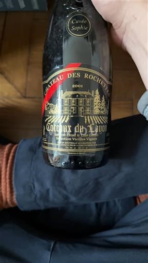 Viner Blanc moelleux Cuvée Sophie Château Rochettes 2001 Frankrike Loiredalen Coteaux-du-layon AOC