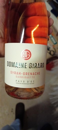 Lengdok dhe Rusionjë Vend e Oksonisë Domaine Girard Syrah-Grenache Gariguette Jo Viti