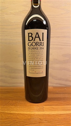 La Rioja Rioja Baigorri De Garage 2014