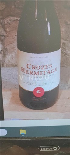 Rhône Valley Crozes-Hermitage Michelas St Jemms 2017