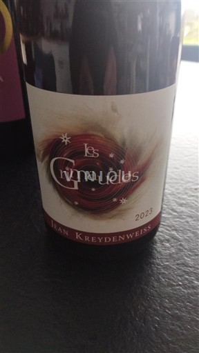 Viner Rouge sec Les Grimaudes Jean Kreydenweiss 2023 Frankrike Languedoc og Roussillon Coteaux du Pont du Gard IGP