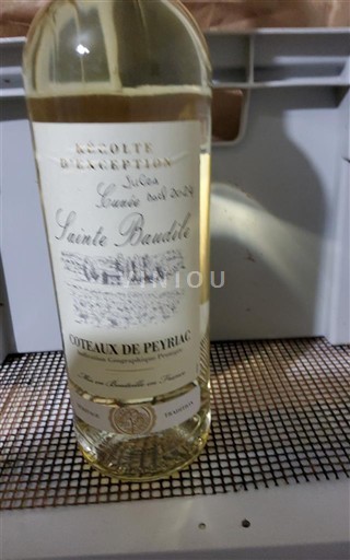 Viner Blanc sec Récolte d'Exception Sainte Baudile 2019 Frankrike Languedoc og Roussillon Coteaux de Peyriac IGP