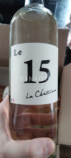 Verërat Blanc sec Le 15 T. Simon La Chrétienne Non millésimé Francë Provence Vin de France
