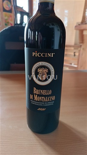 ワイン Brunello di Montalcino Wijn Brunello di Montalcino Piccini - 2020 - Beoordelingen, advies