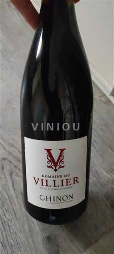 Вина Rouge sec Domaine Villier 2022 Francuska Dolina Loare Chinon AOC