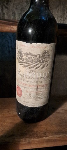 Bordeaux Puisseguin-saint-émilion Château Moly Borie lamouline 1998