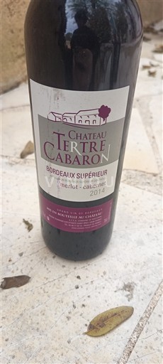 Bordeaux Bordeaux Supérieur Château Tertre Cabaron 2014