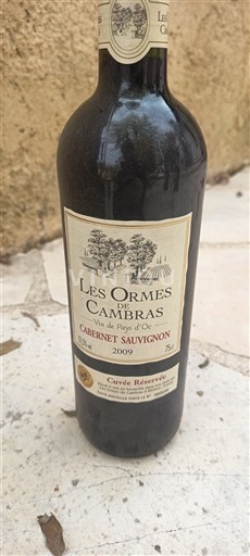 Languedok E paspecifikuar Les Ormes de Cambras Réservée 2009