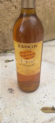 Југозапад Журансон L'Apéritif d'Henry IV 2008