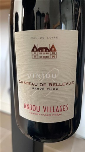 Verërat Rouge sec Château Bellevue 2021 Francë Lugina e Luarës Anjou Villages AOC