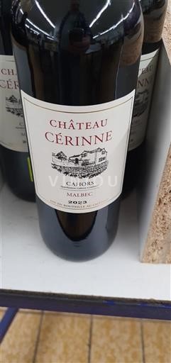Jugperëndim Kahor Château Cérinne 2022