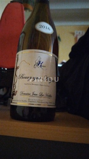 Burgund Bourgogne-aligoté Jean Luc Houblin 2016