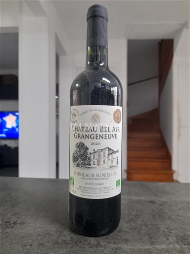 Bordeaux Bordeaux supérieur Château Bel Air Grangeneuve 2020