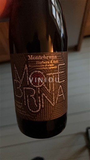 Verërat Rouge sec Montebruna 2023 Itali Piemonte Barbera d'Asti DOC