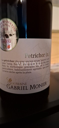 Рона долина Кот-дю-Виваре Domaine Gabriel Monier Petrichor Non Millésimé