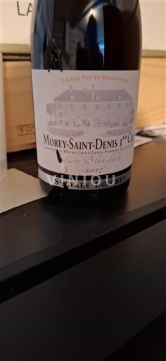 Viner Rouge sec Domaine Sylvain Loichet 2017 Frankrike Burgund Morey-saint-denis AOC Premier Cru