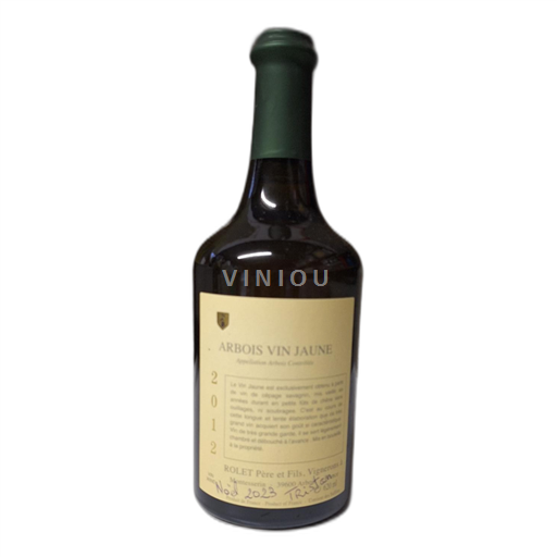 Jura Arbois Rolet Père et Fils Vin jaune 2012