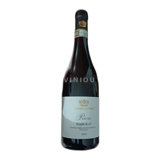 Вина Rouge sec Priore Cantine Povero 2021 Italija Pijemont Barolo DOCG