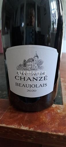 Viner Rouge sec Château Chanzé 2020 Frankrike Beaujolais AOC