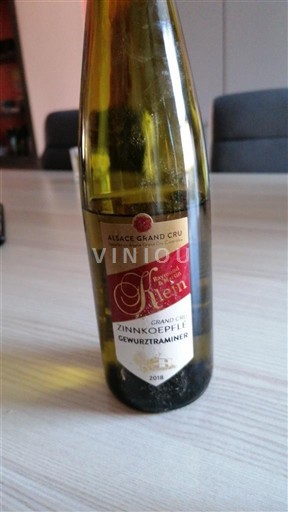 Viner Blanc sec Ruhlmann 2018 Frankrike Alsace Ikke spesifisert AOC Grand Cru