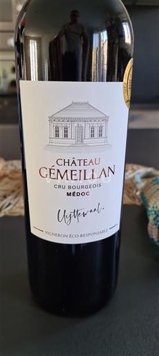 Bordeaux Médoc Château Gemeillan Classique 2020