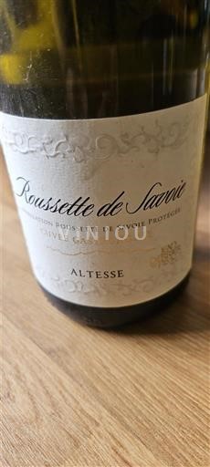 Savoja i Bugej Roussette de Savoja Cuvée Gastronomie 2020