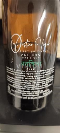 Rhônedalen Beaumes de Venise Justine Vigne Anitcha 2022