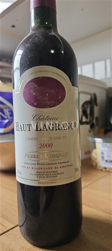 Bordeaux Pessac-Léognan Château Haut Lagrange 2000