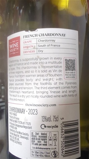 Languedok E paspecifikuar The Wine Society 2023