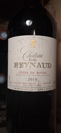 Bordeaux Côtes-de-bourg Château Reynaud 2010