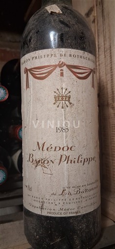 Bordeaux Médoc Baron Philippe 1983