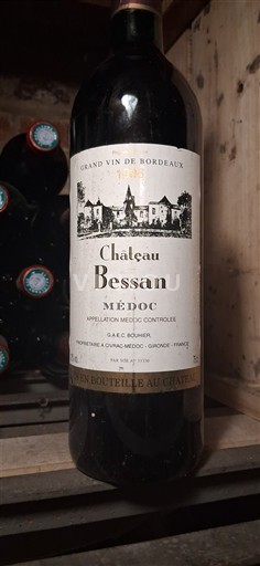 Verërat Rouge sec Château Bessan Non millésimé Francë Bordoja Médoc AOC