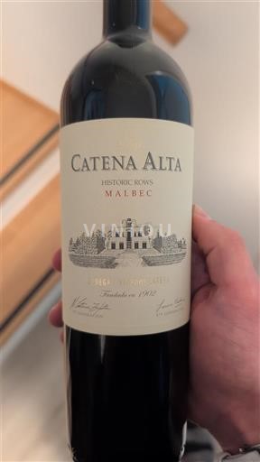 Mendoza Catena Alta Historic Rows Malbec 2020