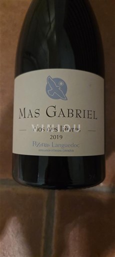 Languedoc Languedoc Pézenas Mas Gabriel clos des lièvres 2019