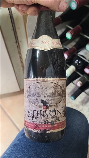 Viner Rouge sec Prestige Domaine La Prée 2007 Frankrike Loiredalen Chinon AOC