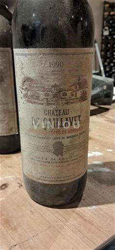 Bordoja Premières-côtes-de-bordeaux Château Caillavet 1990