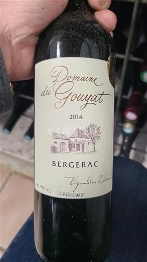Вина Rouge sec Domaine Gouyat 2014 Francuska Југозапад Бержеак AOC
