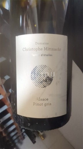 Alsace Domaine Christophe Mittnacht Terres d'étoiles 2022