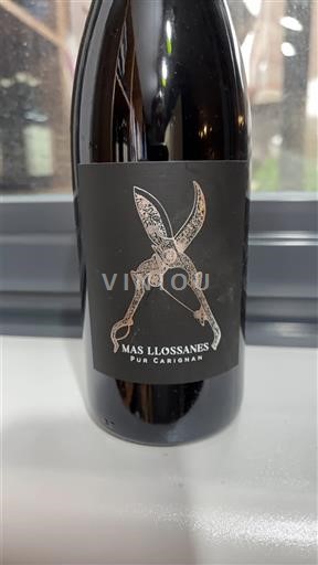 Viner Rouge sec Pur Carignan Mas Llossanes 2021 Frankrike Languedoc og Roussillon Katalanske skråninger IGP