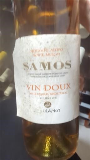 Verërat Blanc moelleux Vin Doux Samos 2020 Greqia Ishujt e Egjeut Samos