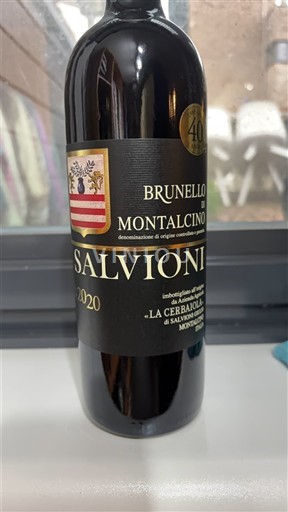 Toscana Brunello di Montalcino Salvioni La Cerbaiola 2020