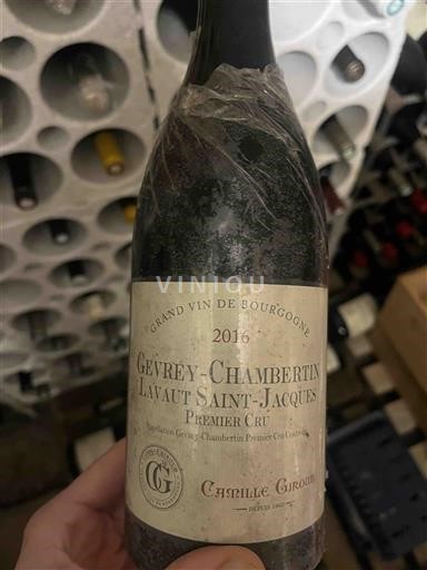 Burgundi Gevrey-Chambertin Premier Cru Camille Giroud Lavaux Saint-Jacques 2016