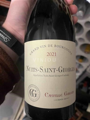 Burgundi Nuits-Sainte-Georges Camille Giroud 2021