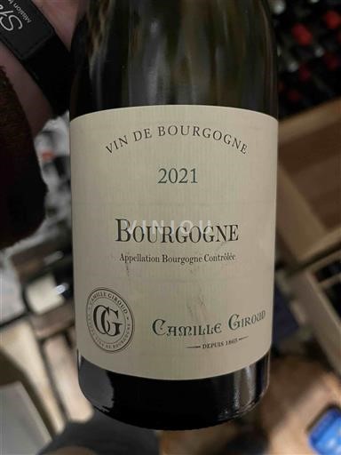 Burgundsko Camille Giroud 2021