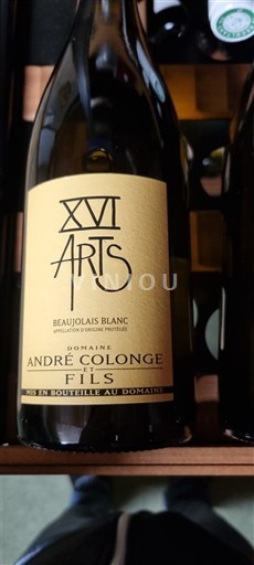 Beaujolais Domaine André Colonge et Fils XVI Arts 2019