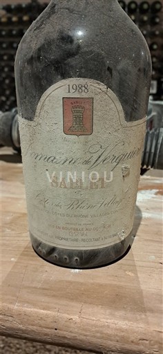 Lugina e Ronës Fshatrat e Rrjedhave të Ronës Domaine Verquière Sarlet 1988