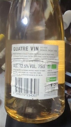 Лангедок и Русијон Окситански регион Quatre Vin 2022